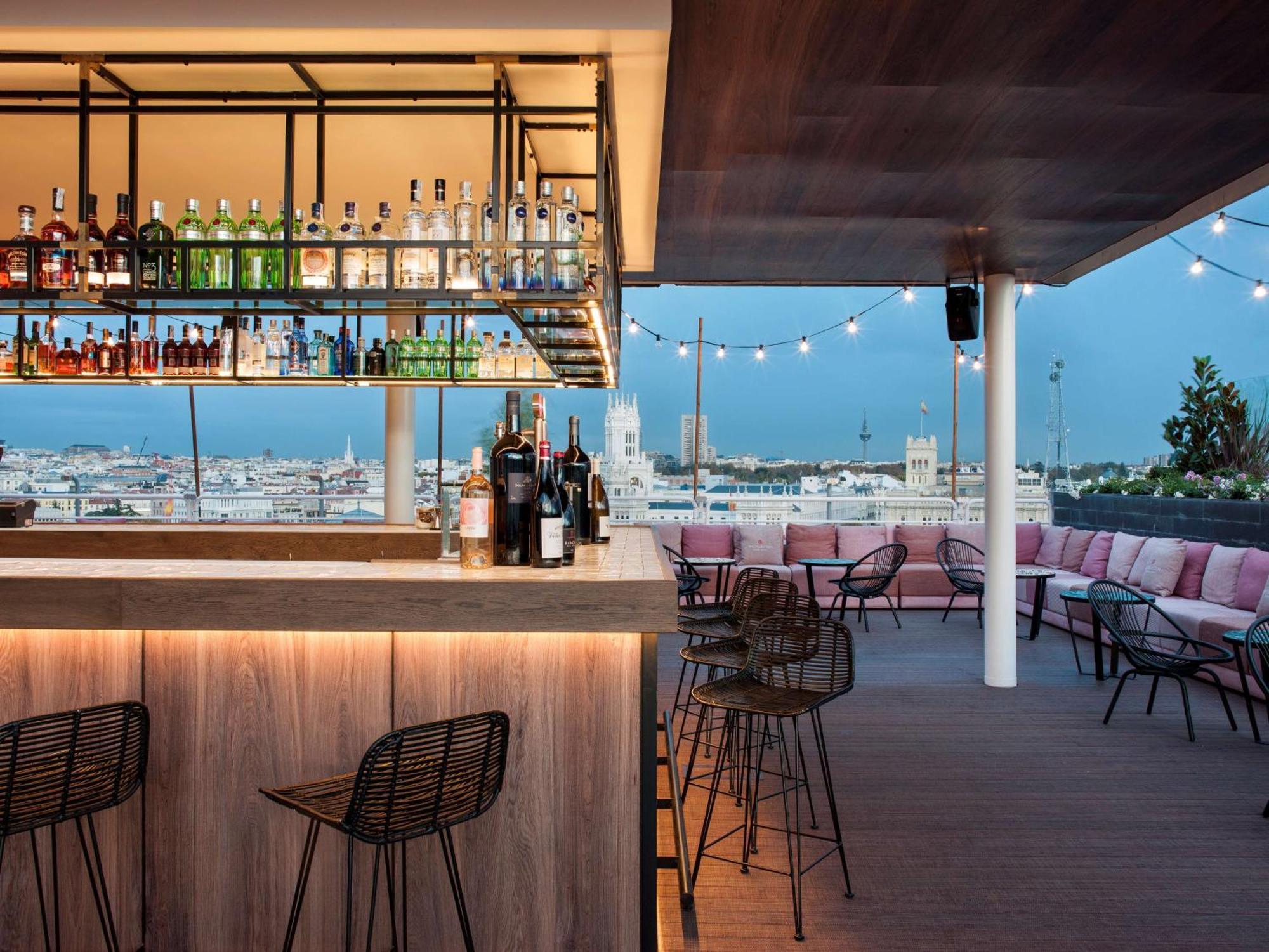Nh Collection Madrid Suecia Hotel Ngoại thất bức ảnh The rooftop bar