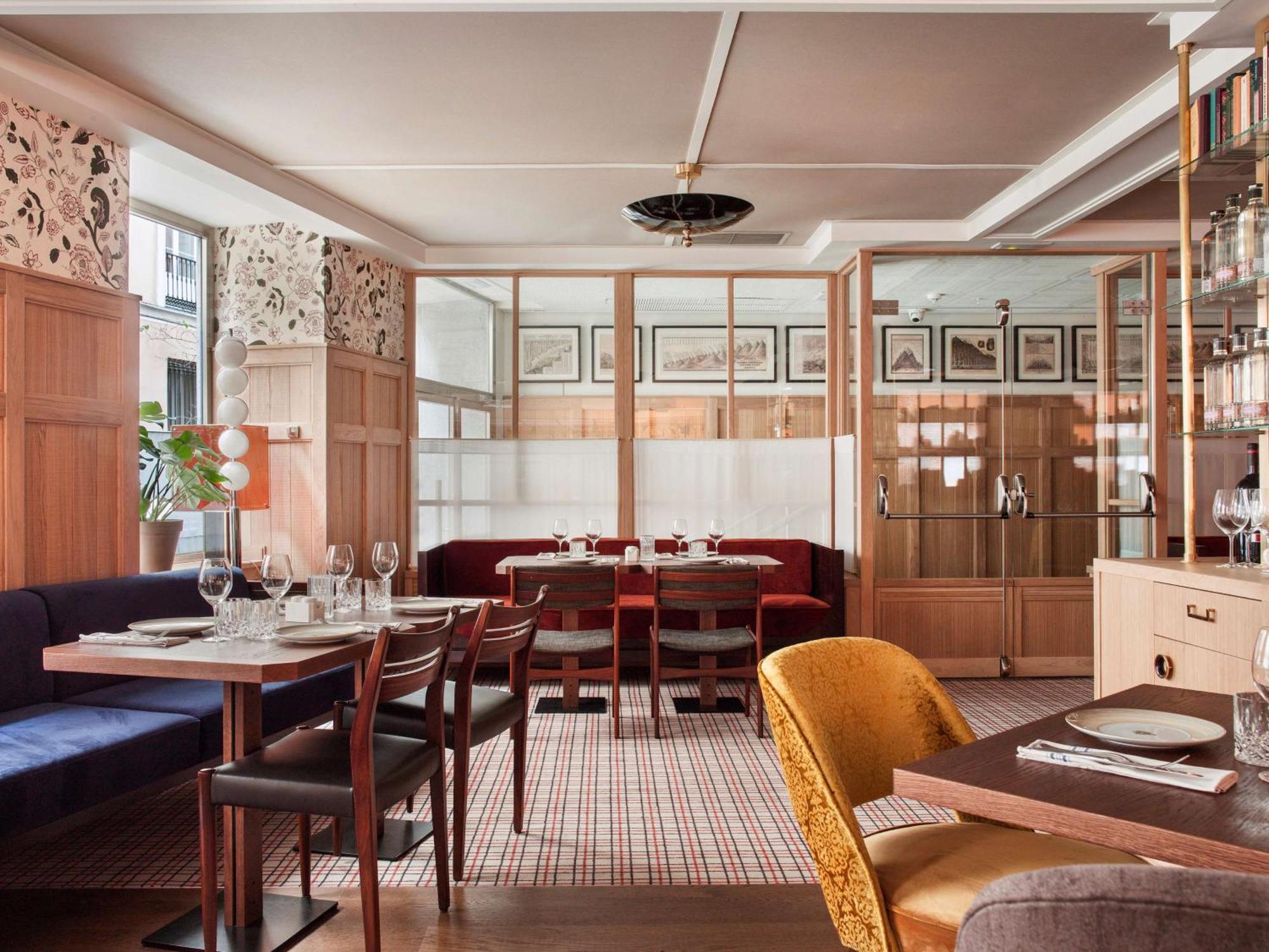 Nh Collection Madrid Suecia Hotel Ngoại thất bức ảnh Interior of the restaurant